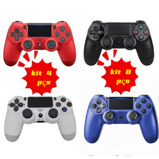 KIT com 4 PCS/ 8 PCS Controles sem fio Ps4 Play4/PC/Android