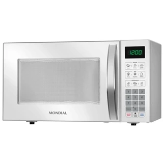 Micro-ondas 34 litros 1400W 10 níveis de potência - MO-02-34-W Mondial