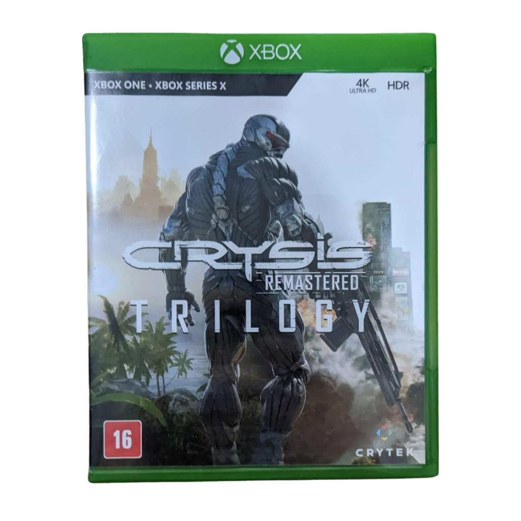 Jogo Crysis Remastered Trilogy Original Xbox One Shopee Brasil