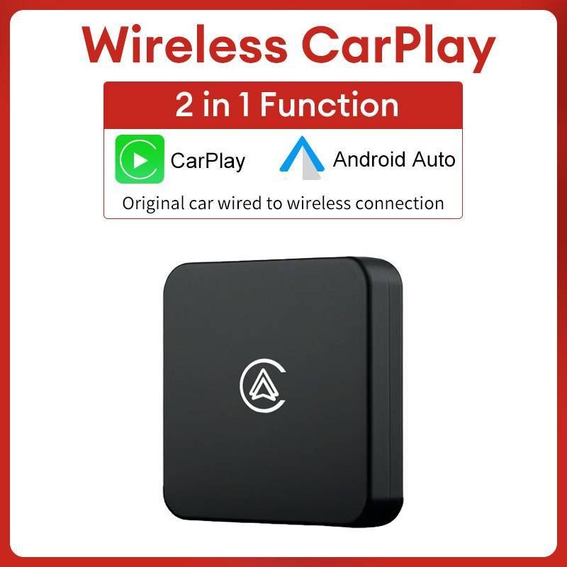 Box Plug And Play Per CarPlay Wireless E Android Auto – Adattatore Per Auto Con Navigazione E Interconnessione Smart