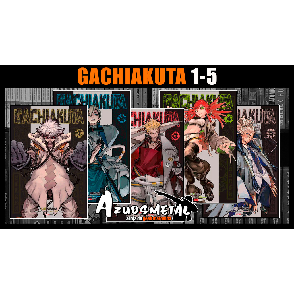 Kit Gachiakuta - Vol. 1-5 [Mangá: Panini] | Shopee Brasil