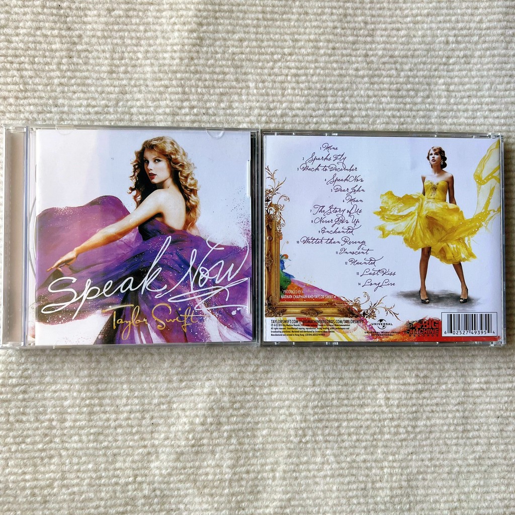 Álbum De CD Original Taylor Swift Speak Now [Lacrado] Novíssimo