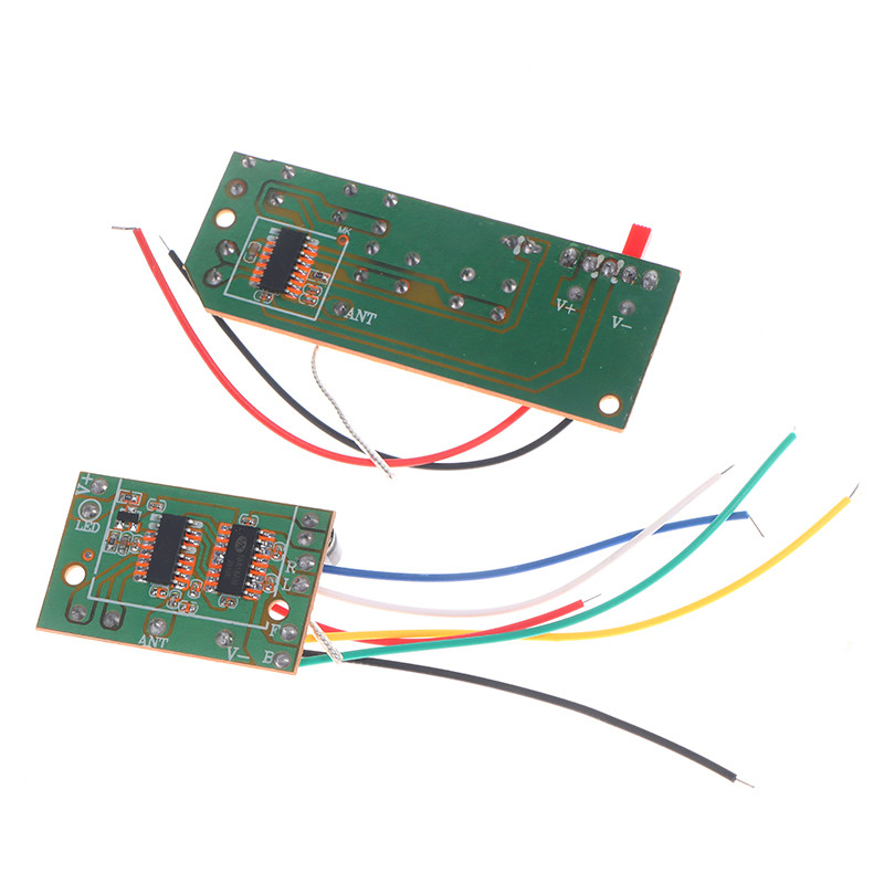 Modulo Ricevitore 2.4G A 7 Canali Minhe Per Auto RC – Compatibile 27 MHz, Disponibile In Rosso O Blu