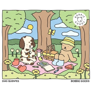 Livro Dias Quentes – Livro de colorir oficial Bobbie Goods em Oferta na Shopee