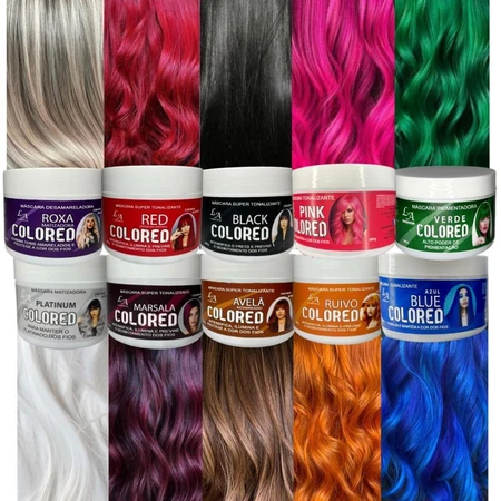 Máscara Matizadora Tonalizante Sem Amônia - Resultado 100% Natural 300g