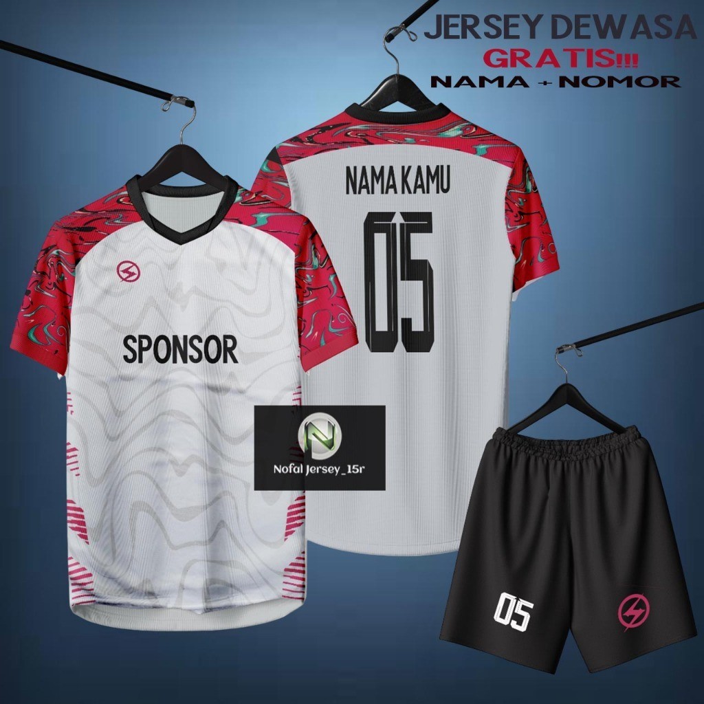 Camisa De Futebol Masculina Feminina De Futsal Com Tela Impressa Nome ...