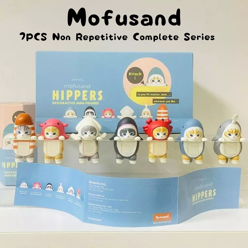 Amazon.co.jp: モフサンド ヒッパーズ ソニーエンジェル HIPPERS mofusand mini figure ブラインドボックス1個  単品 正規品 : ホーム＆キッチン