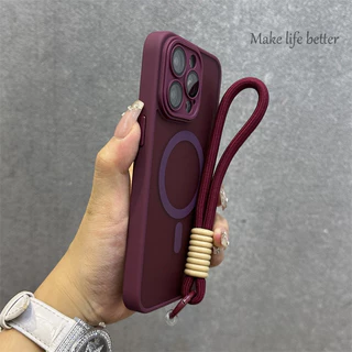 Luxo À Prova De Choque Protetor De Impressão Digital Fosco Caso Duro Com Lente Para IPhone 16 15 14 13 12 Pro Max 16plus