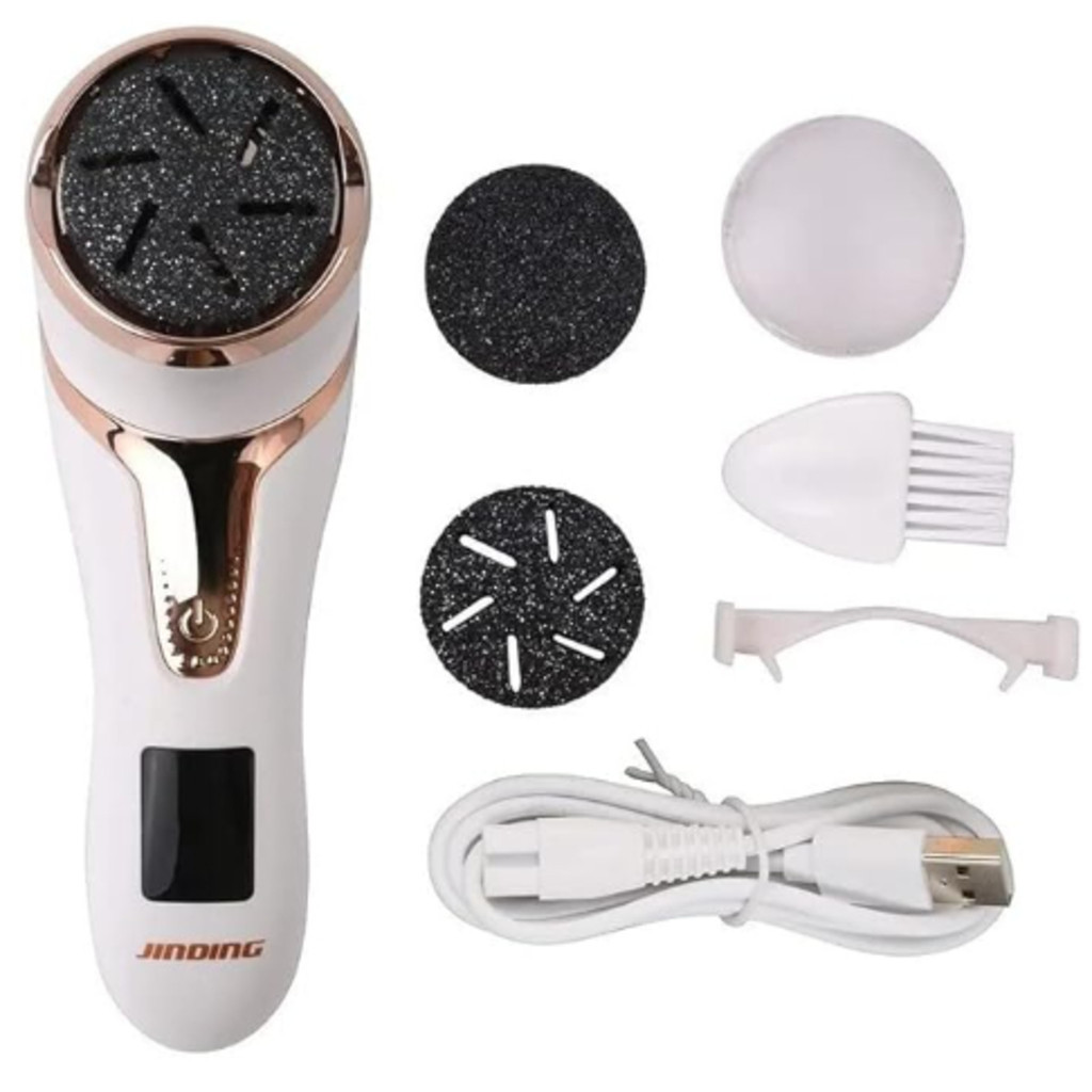 Removedor de Calos e Rachaduras Lixa de Pé Elétrica Profissional 8 in 1 ...