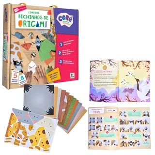 Livro Dos Bichinhos De Origami Arte Artesanato - Toyster