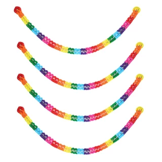 Kit Decoração  Junina  Corrente  Sanfonada  4 Peças 10x250cm em Oferta na Shopee