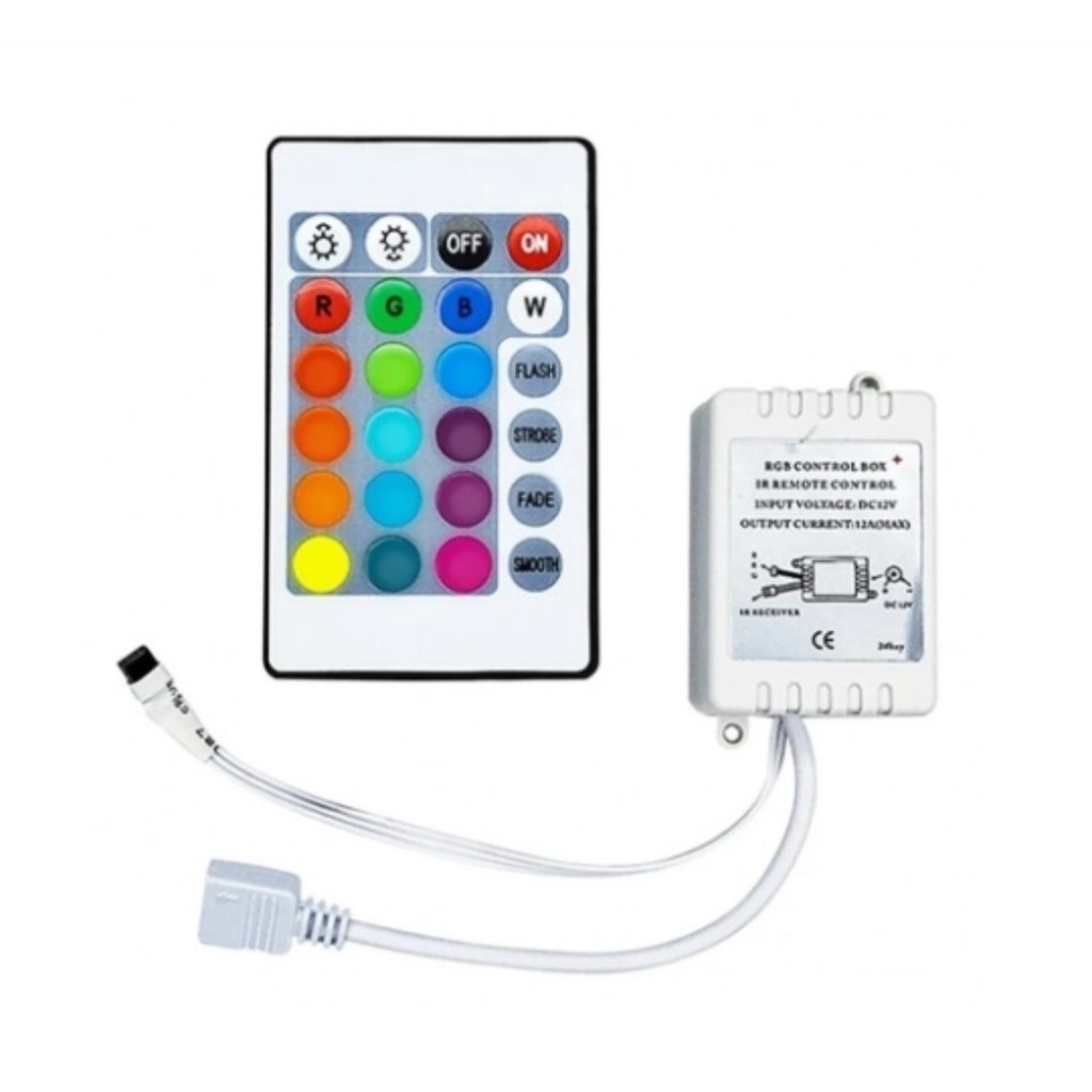 Controle Controlador Para Fita Led Rgb 3528 E 5050