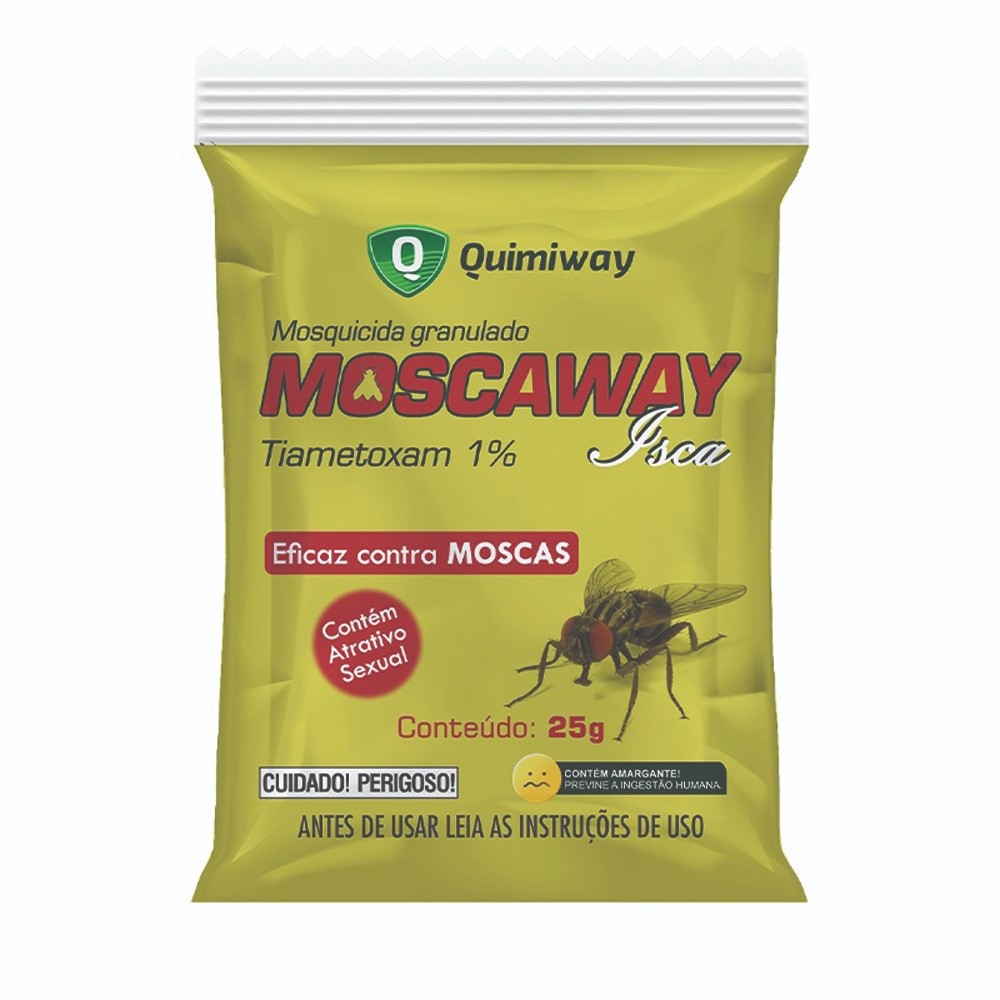 Moscaway Isca Mata Moscas Granulado Atrativo 25g | Shopee Brasil