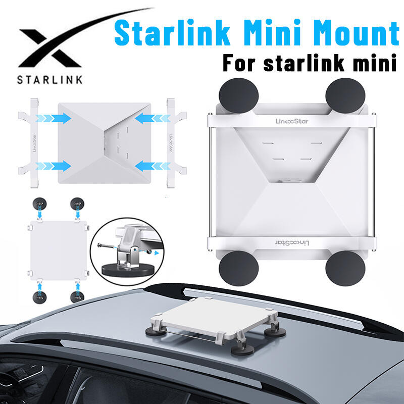 HdoorLink Starlink Mini Kit De Montagem Com Ventosa Para Teto Solar ...
