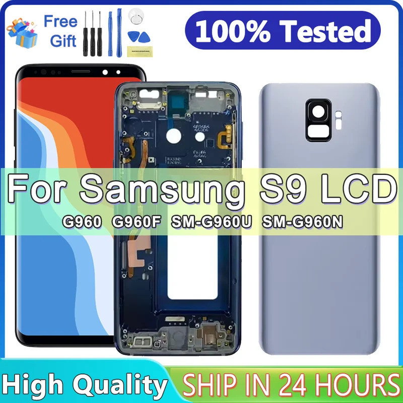 Novo Display TFT Para Samsung Galaxy S9 LCD Montagem Da Tela De Toque ...