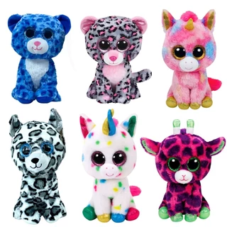 Brinquedo Ursinho Pelúcia Infantil Olhos Brilhantes Sortido - Castela