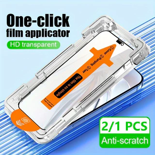 1/2 Pcs Vidro Temperado Para Samsung Galaxy S25 FE S25 + S24 S24 + S23 S23 S22 S22 S21 S21 + S20 4G 5G HD Película Prote