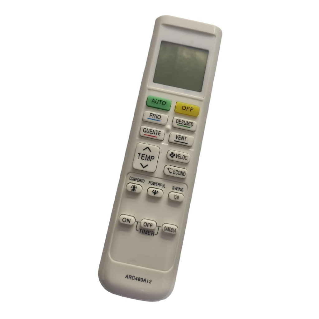 HZIME Universal Remote Control Compatible With Daikin Air Conditioner Arc480a11 Arc480a12 Arc480a13 Arc480a9 Arc480a49 Arc480a53 Arc480a55 Arc480a