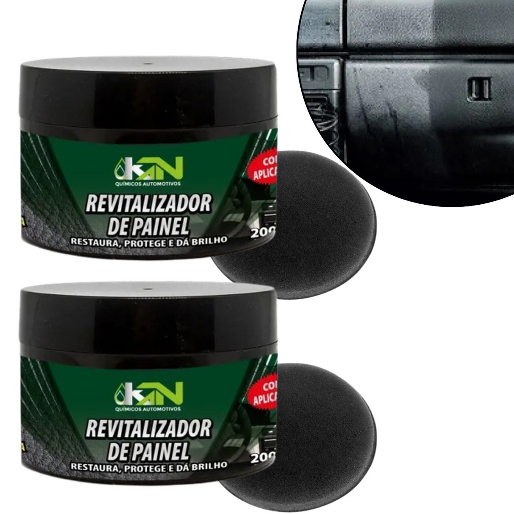 Kit 2 Un Revitalizador De Painel 200g Condicionador Plástico Interno ...
