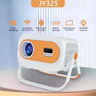 JY325 Media Smart 4K Projetor Mini Home Theater 1080P Smart 3D Vídeo Portátil  marisa em Oferta na Shopee