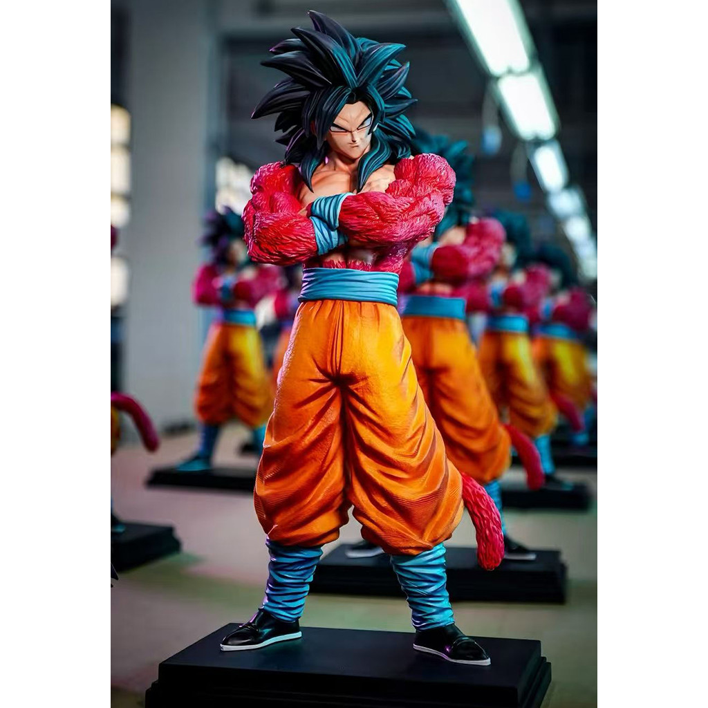 Anime Dragon Ball Gt Super Saiyan 4 Goku Figura Modelo | Shopee Brasil