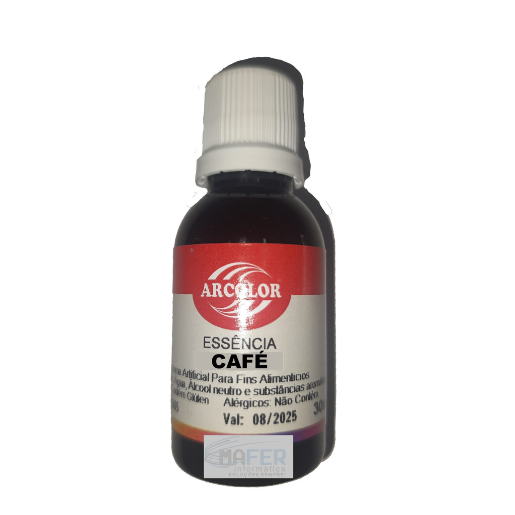 Kit 12 Essência Artificial Comestível Café 30ml Arcolor