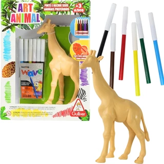 Animais de Colorir com Canetinha Hidrocolor - 0973 Gulliver