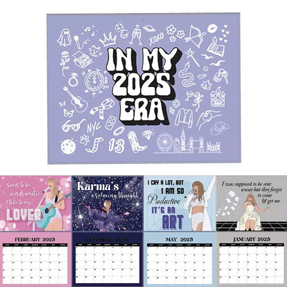 Taylor Swift Calendar：Taylor swift 2025 Calendar Eras In my 2025 Era