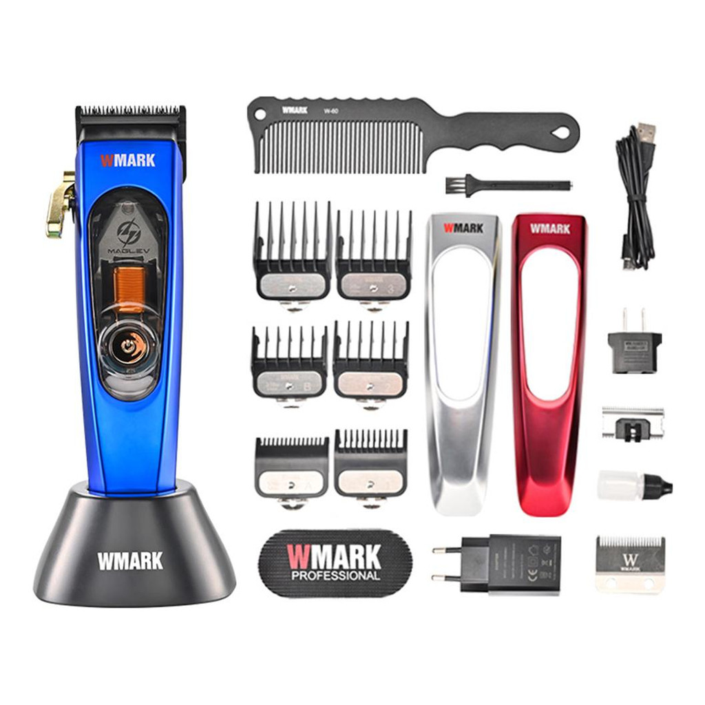 Maquina De Cortar Cabelo Wmark 10000 Rpm Ng9004 Profissional | Shopee ...