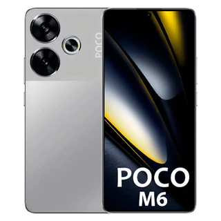 Smartphone Xiaomi POCO M6 4G 128GB / 256GB Versão Global NFC (COM CAPINHA E PELÍCULA DE CORTESIA)