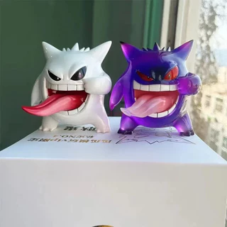 Nova Figura de Ação Pokémon Anime Transparente Gengar Modelo Colecionável Ornamento Boneca de Personagens de Anime em PV