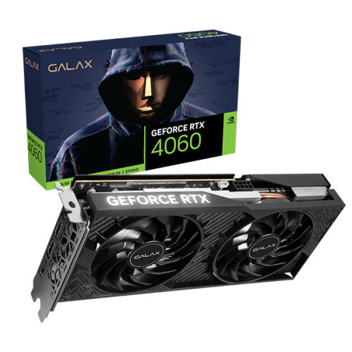 Vga Rtx4060 8Gb Gddr6 Galax 128 Bits Black Gf 1-Click Oc 46Nsl8mdapco