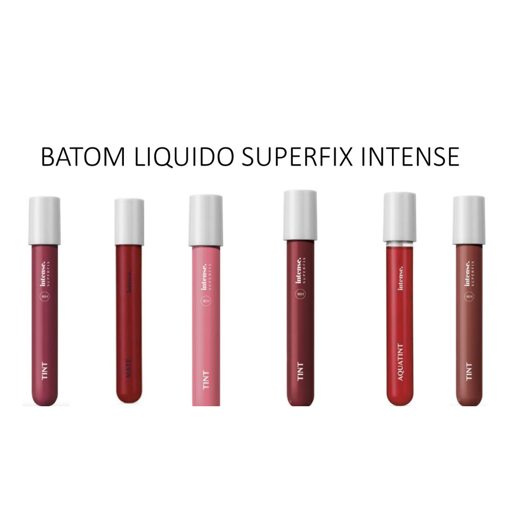 BATOM LIQUIDO INTENSE TINT SUPERFIX E SUPERMATE | Shopee Brasil