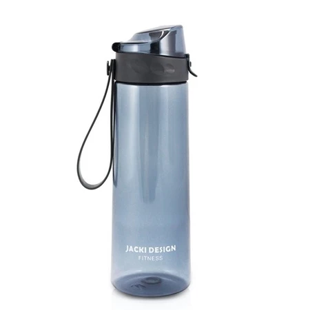 Garrafa 700ml jacki design com alça – squeeze durável para treino, escola ou trabalho