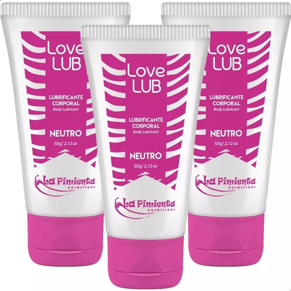 Kit Love Lub Gel Lubrificante Íntimo Feminino 60g La Pimienta - Mais ...