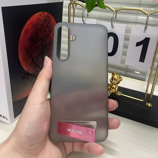 Fosco Ultra-Fino Transparente Preto Meio Pacote PC Casca Dura Caso De Telefone Para Samsung Galaxy A15 A35 A55 5G Claro