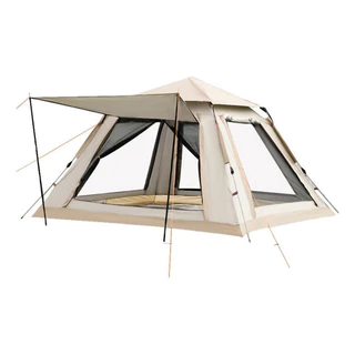 Barraca Camping 4 Lugares Reforçada Solo Chuvas Automática em Oferta na Shopee