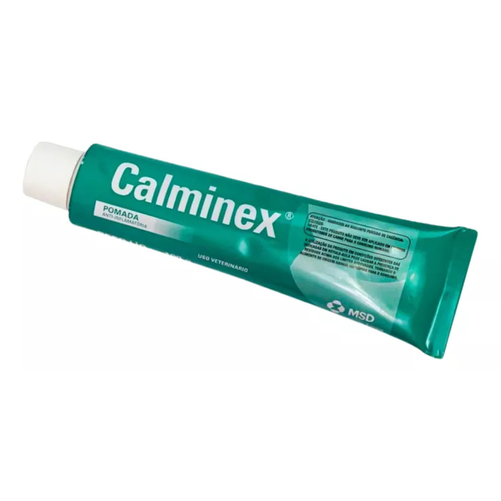 Calminex Pomada Anti-inflamatória 100g Alivia Dores - MSD | Shopee Brasil