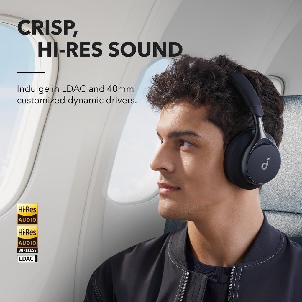 Fone de ouvido De Anker Soundcore Space One, Cancelamento de Ruído