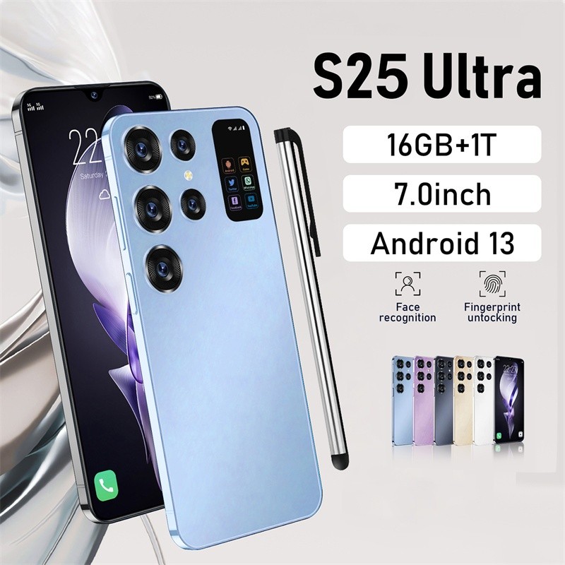 Smartphone S25 Ultra 5G 7.3'' 16GB RAM + 1TB - Dual SIM Android - Sbloccato