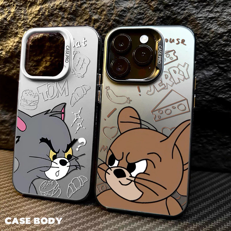 Capinha Capa de Anti queda fosco Padrão de Tom e Jerry Aplica se a ...