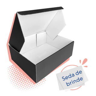 Kit Caixas de Papelão com Papel de Seda 20x16x7cm E-Commerce