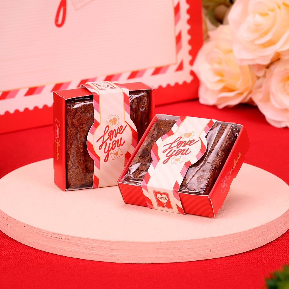 Caixa para Brownie Love You (25 unidades)