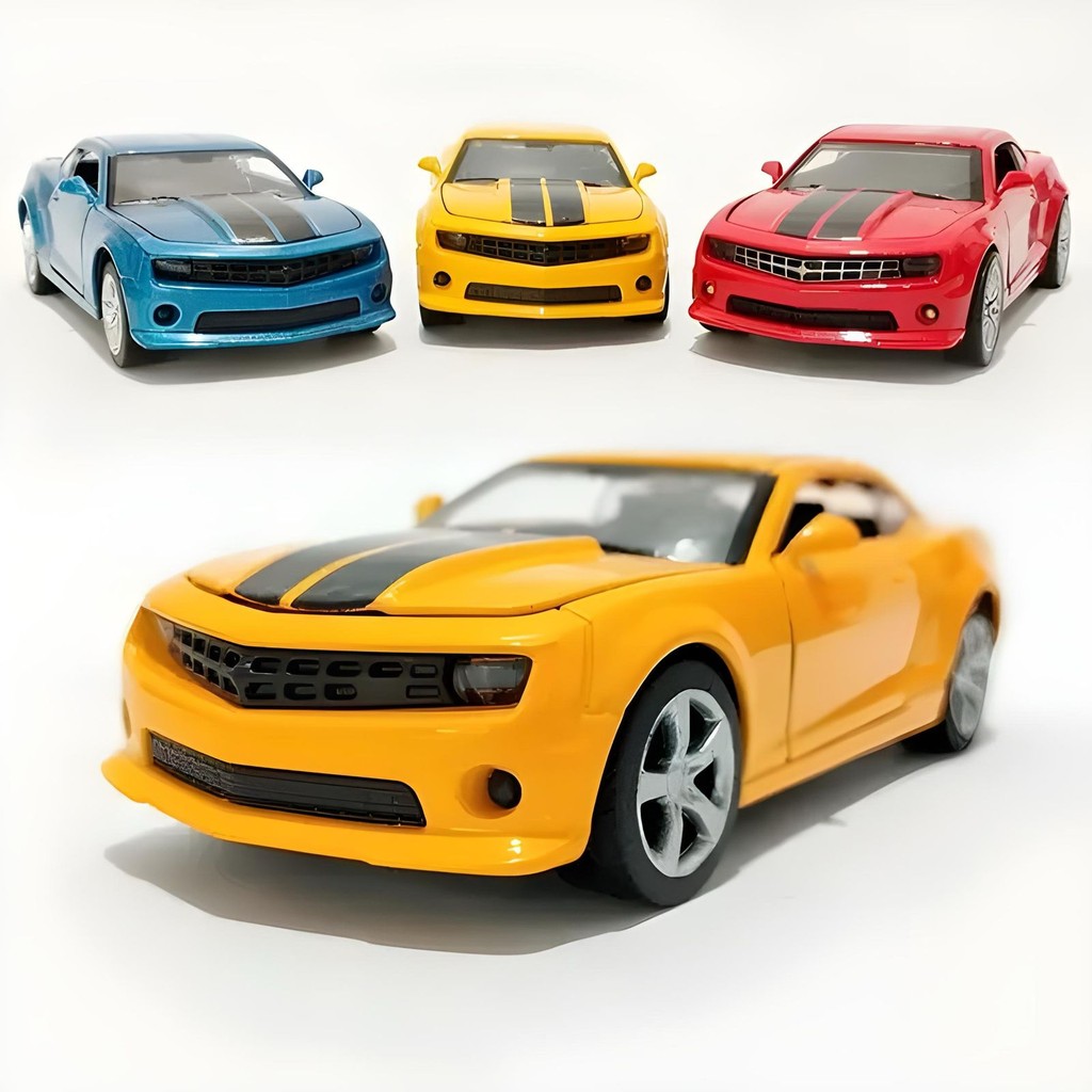 Miniatura Chevrolet Camaro Escala 1:32 Com Fricção XZ-1782
