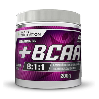 BCAA 8:1:1 200g Sabor Guarana 200 gramas Mais Nutrition AMZ