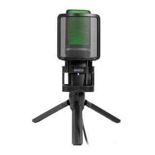 Microfone Mancer Selkie, Rainbow, USB, Preto, MCR-SLK-BL01 em Oferta na Shopee