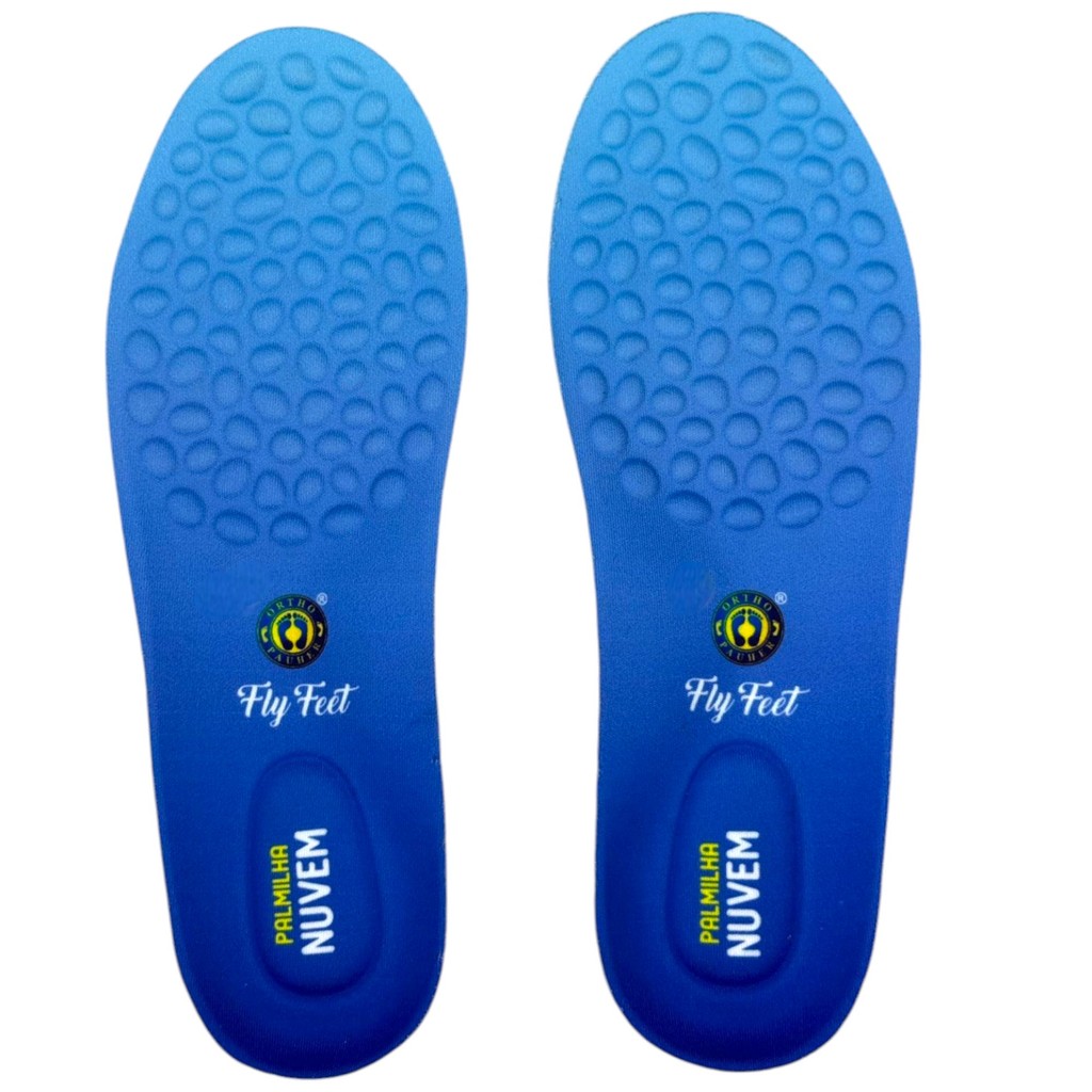 Par Palmilha OrtopÉDica 37/38 Fly Feet Nuvem Ortho Pauher | Shopee Brasil
