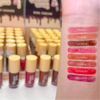 Fenzza Chocolate Flagrante labial TINT CREAM CHOCO FUN em Oferta na Shopee