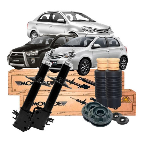 Par Amortecedor Dianteiro Toyota Etios 2013 2014 2015 2016 2017 2018