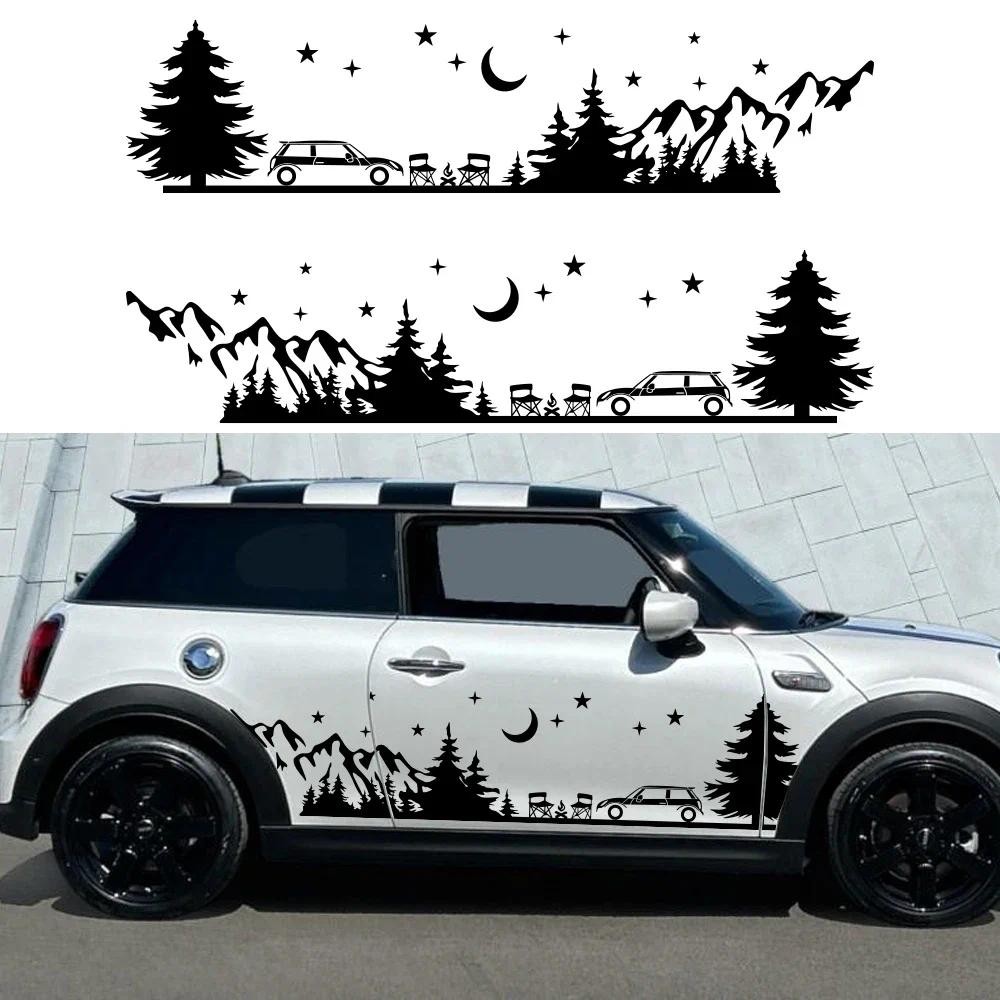 Protectores De Manijas Para Mini Cooper F56 F57 — Tapas Negras Sin Agujero, Reemplazo Para Modelos Sin Entrada Sin Llave (izquierda Y Derecha)